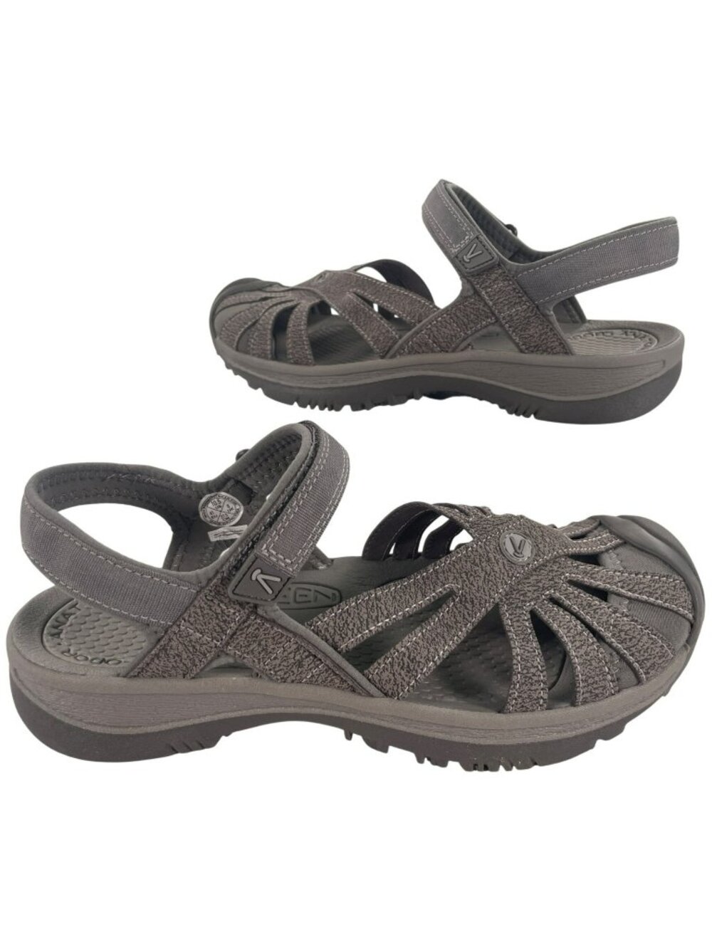 Keen Rose Sandal Gargoyle/Raven Open Toe Gray Outdoor Women's Size 10.5 NEW